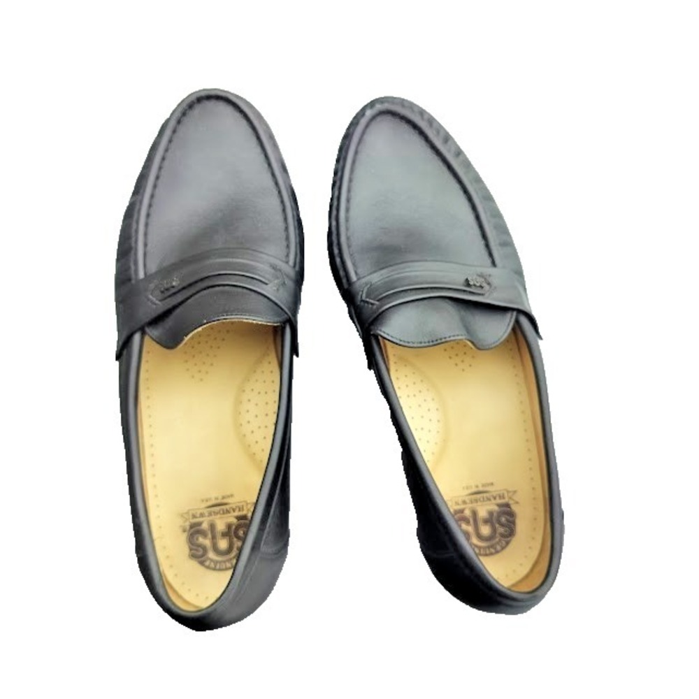 SAS loafer shoes size 10 W,‎ Black Leather